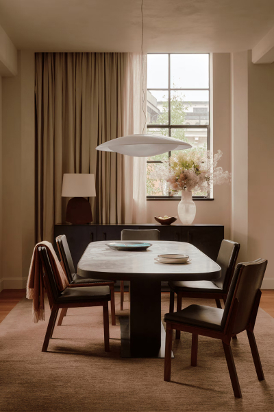 Лофт финансиста в нью-йорке с тёплыми интерьерами Лофт финансиста в нью-йорке с тёплыми интерьерами