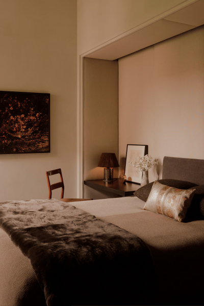 Лофт финансиста в нью-йорке с тёплыми интерьерами Лофт финансиста в нью-йорке с тёплыми интерьерами