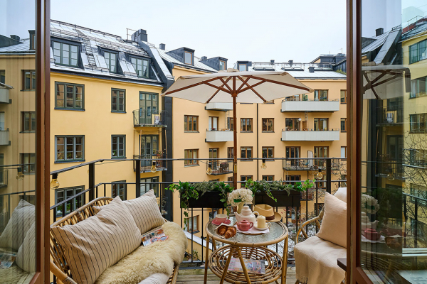 Мягкий розовый в дизайне нежной скандинавской квартиры (50 кв. М) Мягкий розовый в дизайне нежной скандинавской квартиры (50 кв. М)