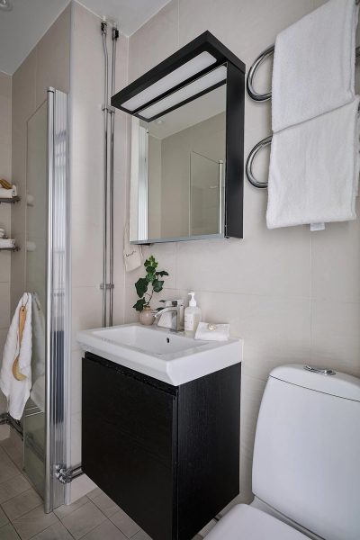 Мягкий розовый в дизайне нежной скандинавской квартиры (50 кв. М) Мягкий розовый в дизайне нежной скандинавской квартиры (50 кв. М)