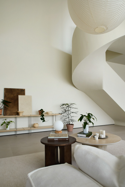 Мягкий современный интерьер вдохновляющего лофта в китае