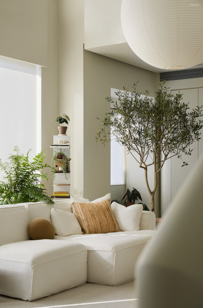 Мягкий современный интерьер вдохновляющего лофта в китае