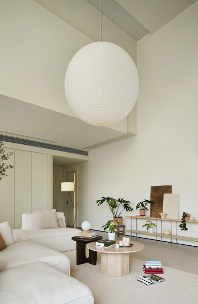 Мягкий современный интерьер вдохновляющего лофта в китае