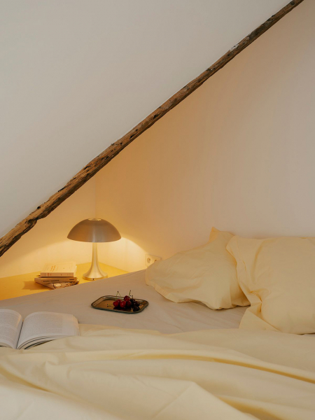 Невероятно маленькая квартира на чердаке в париже (18 кв. М)