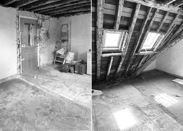 Невероятно маленькая квартира на чердаке в париже (18 кв. М)