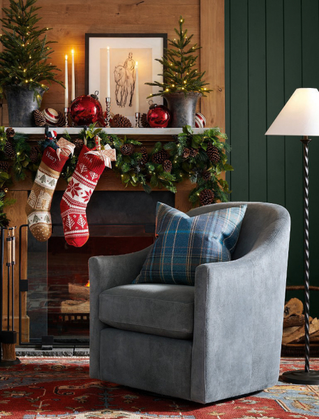 Прекрасное рождество без лишних слов: праздничный каталог pottery barn