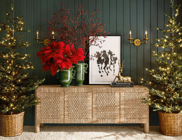 Прекрасное рождество без лишних слов: праздничный каталог pottery barn