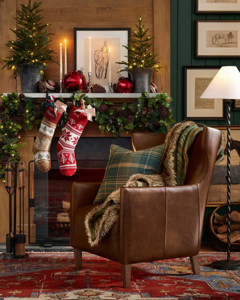 Прекрасное рождество без лишних слов: праздничный каталог pottery barn