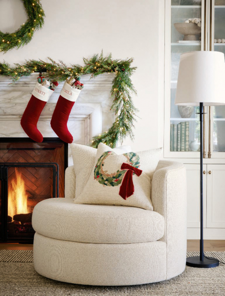 Прекрасное рождество без лишних слов: праздничный каталог pottery barn