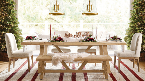 Прекрасное рождество без лишних слов: праздничный каталог pottery barn