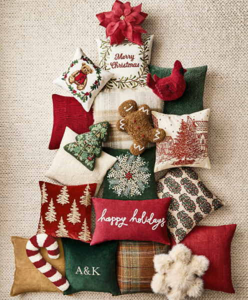 Прекрасное рождество без лишних слов: праздничный каталог pottery barn