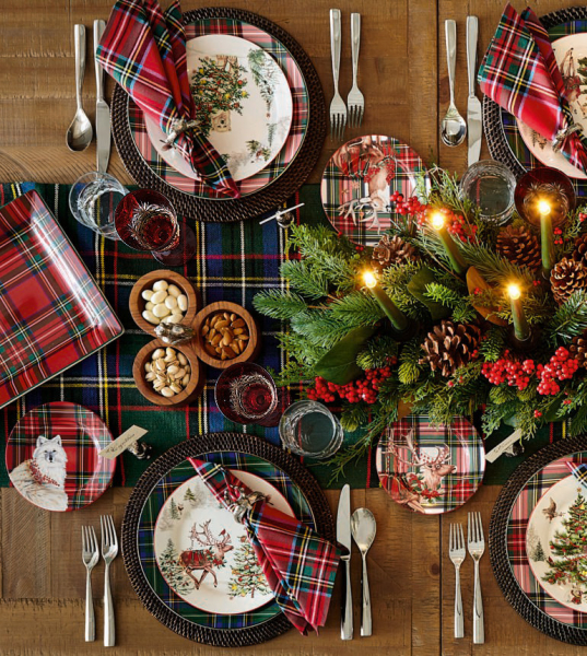 Прекрасное рождество без лишних слов: праздничный каталог pottery barn