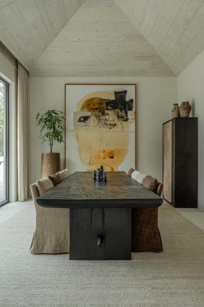 Роскошь натуральных материалов и оттенков в дизайне виллы во флориде Роскошь натуральных материалов и оттенков в дизайне виллы во флориде