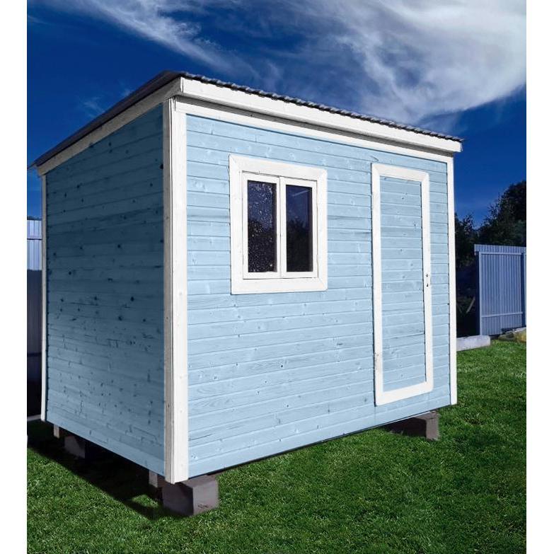 Бытовка хозблок 3х2 для дачи с душем 11