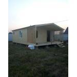 Садовый домик 8х6 для дачи с террасой недорого под ключ 11