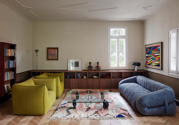 Стильная эклектика в интерьерах виллы 1927 года в больцано Стильная эклектика в интерьерах виллы 1927 года в больцано