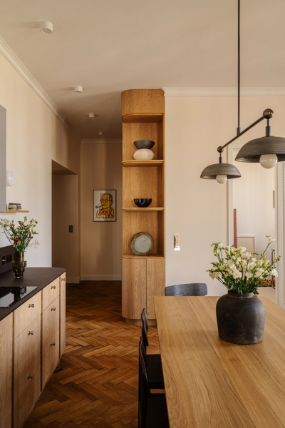 Тепло современного дизайна и модернистские нотки: квартира в гдыне Тепло современного дизайна и модернистские нотки: квартира в гдыне