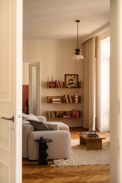 Тепло современного дизайна и модернистские нотки: квартира в гдыне Тепло современного дизайна и модернистские нотки: квартира в гдыне