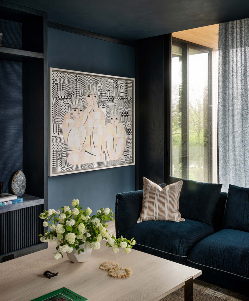 Впечатляющая, но также уютная и располагающая современная резиденция на лонг-айленде Впечатляющая, но также уютная и располагающая современная резиденция на лонг-айленде