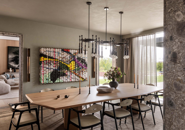 Впечатляющая, но также уютная и располагающая современная резиденция на лонг-айленде Впечатляющая, но также уютная и располагающая современная резиденция на лонг-айленде