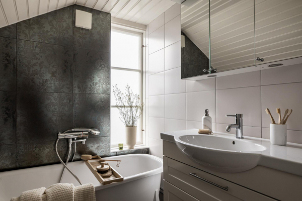 Зеленые интерьеры и нотки зимнего декора: шведская дача 1910 года Зеленые интерьеры и нотки зимнего декора: шведская дача 1910 года